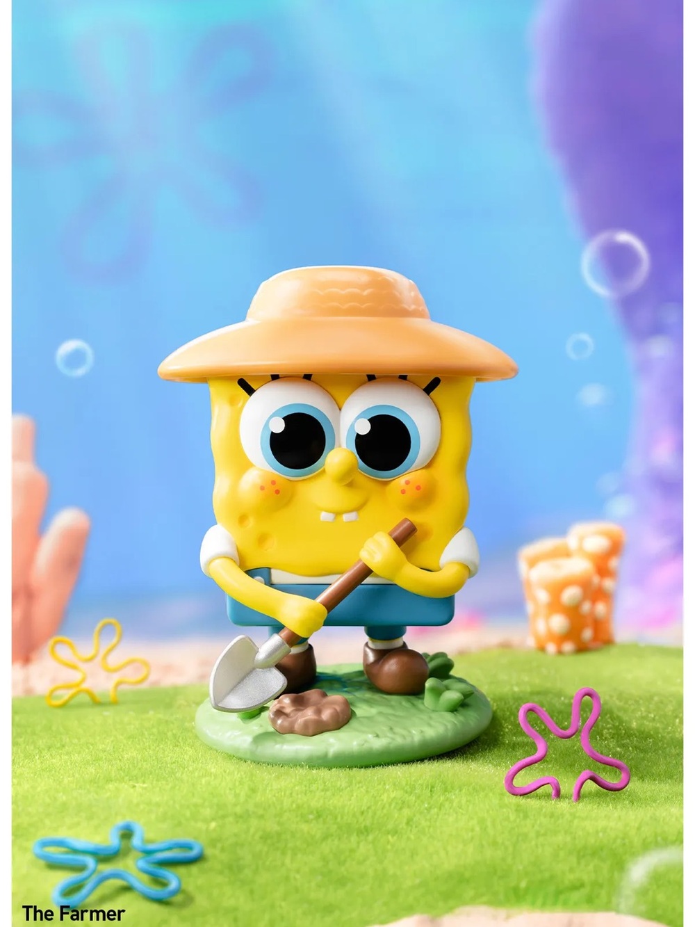 Pop mart SpongeBob farmer figure